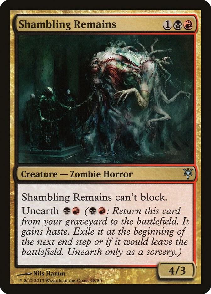 Shambling Remains (48) [Duel Decks: Sorin vs. Tibalt]