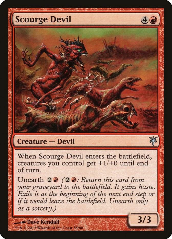 Scourge Devil (55) [Duel Decks: Sorin vs. Tibalt]