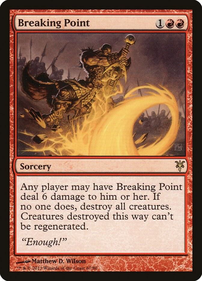 Breaking Point (67) [Duel Decks: Sorin vs. Tibalt]