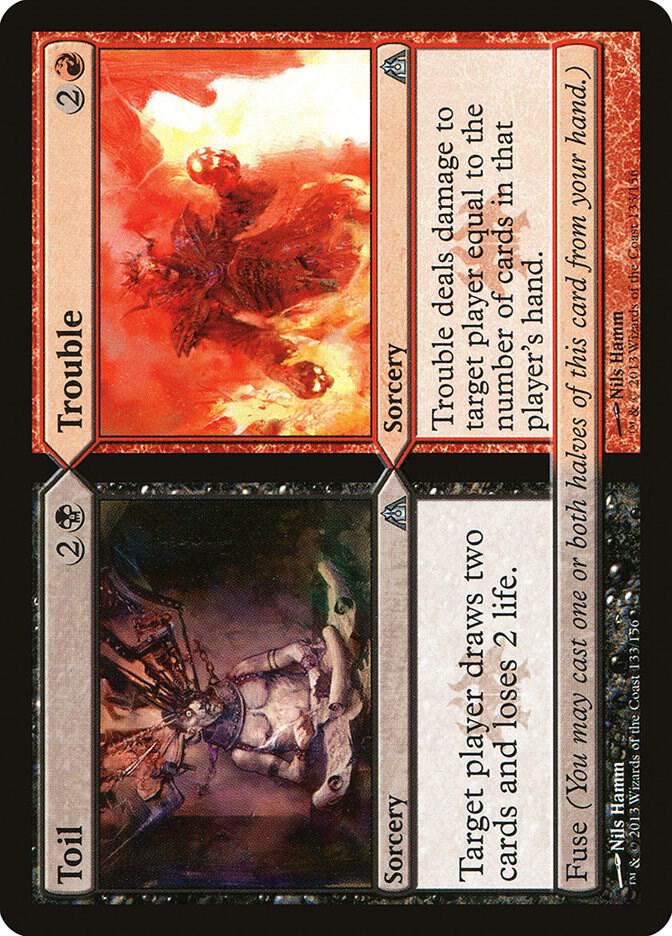 Toil // Trouble (133) [Dragon's Maze]