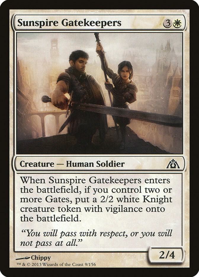 Sunspire Gatekeepers (9) [Dragon's Maze]