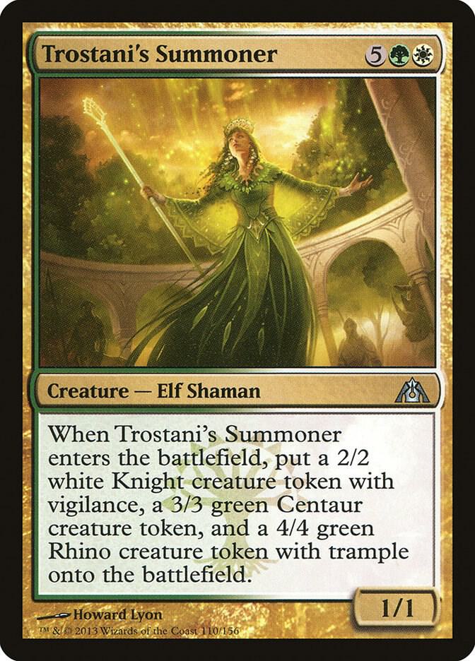 Trostani's Summoner (110) [Dragon's Maze]