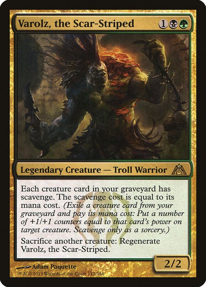 Varolz, the Scar-Striped (112) [Dragon's Maze]