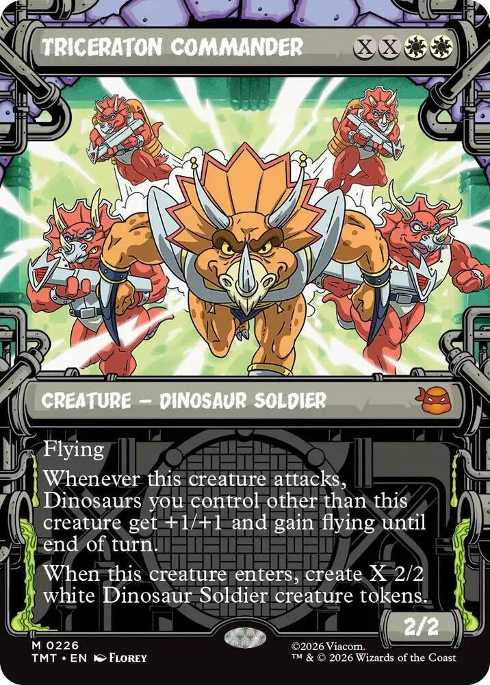 Triceraton Commander (Showcase) (226) [Teenage Mutant Ninja Turtles]