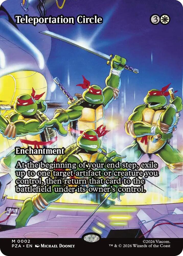 Teleportation Circle (Borderless) (2) [Teenage Mutant Ninja Turtles Source Material]
