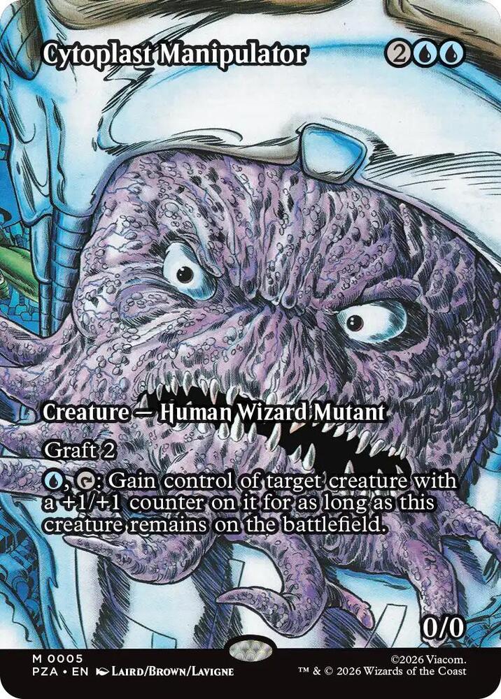 Cytoplast Manipulator (Borderless) (5) [Teenage Mutant Ninja Turtles Source Material]