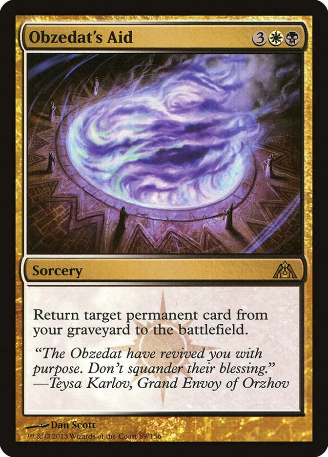 Obzedat's Aid (89) [Dragon's Maze]