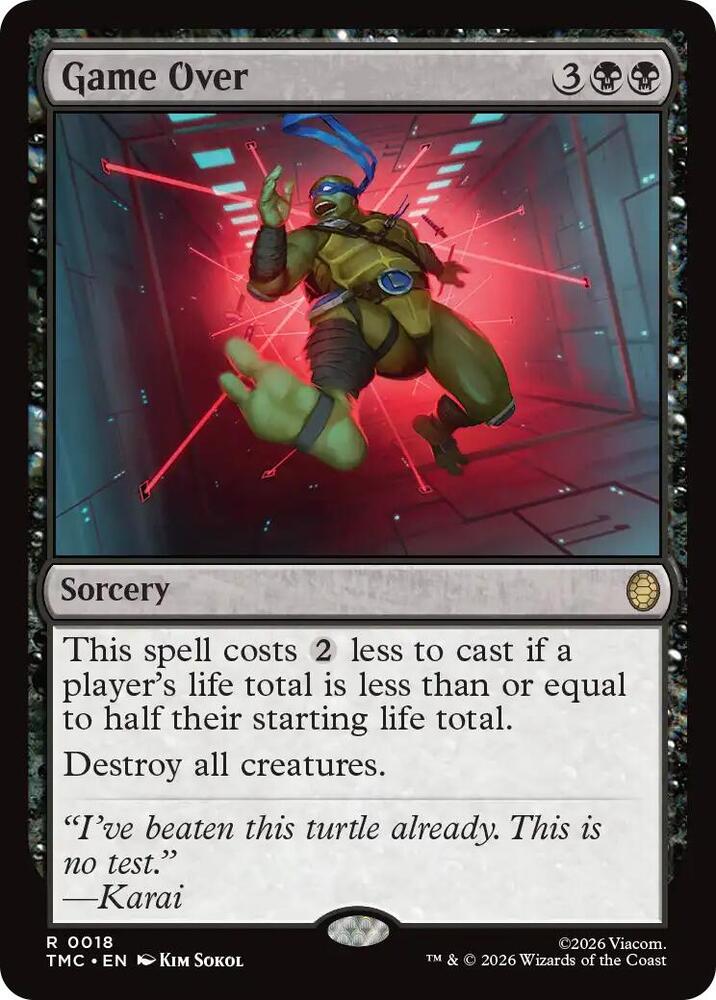Game Over (18) [Teenage Mutant Ninja Turtles Commander]