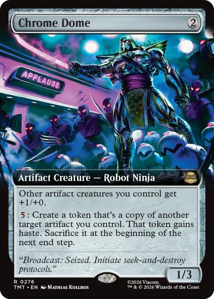 Chrome Dome (Extended Art) (276) [Teenage Mutant Ninja Turtles]