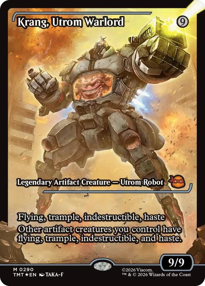 Krang, Utrom Warlord (Showcase) (290) [Teenage Mutant Ninja Turtles]