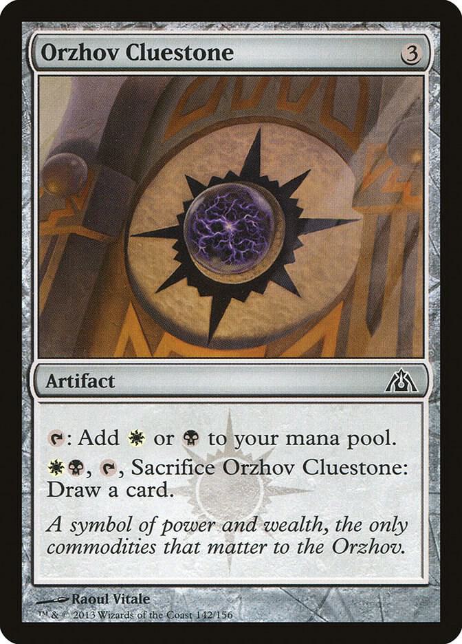 Orzhov Cluestone (142) [Dragon's Maze]