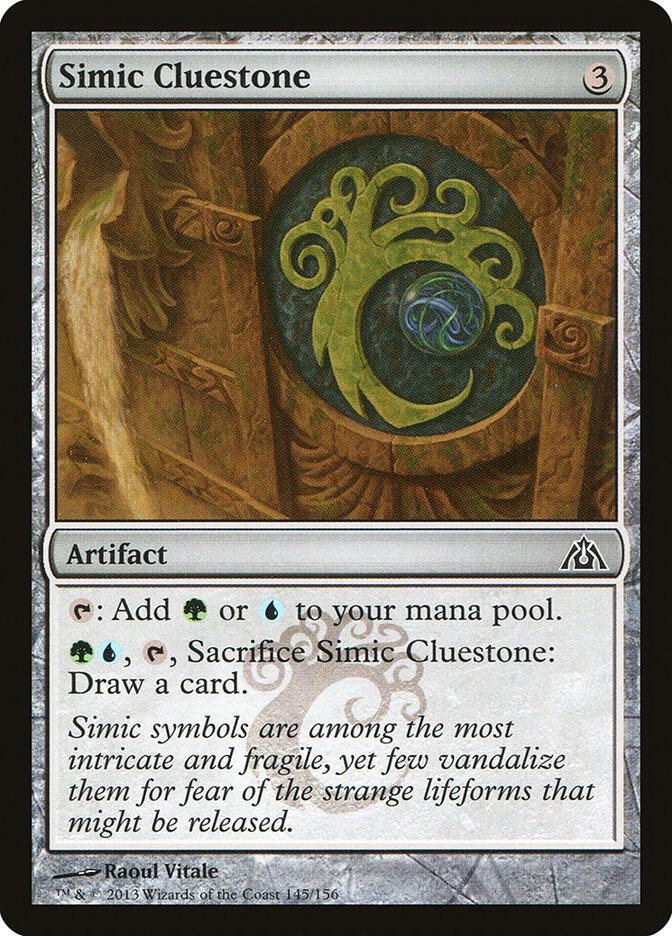 Simic Cluestone (145) [Dragon's Maze]