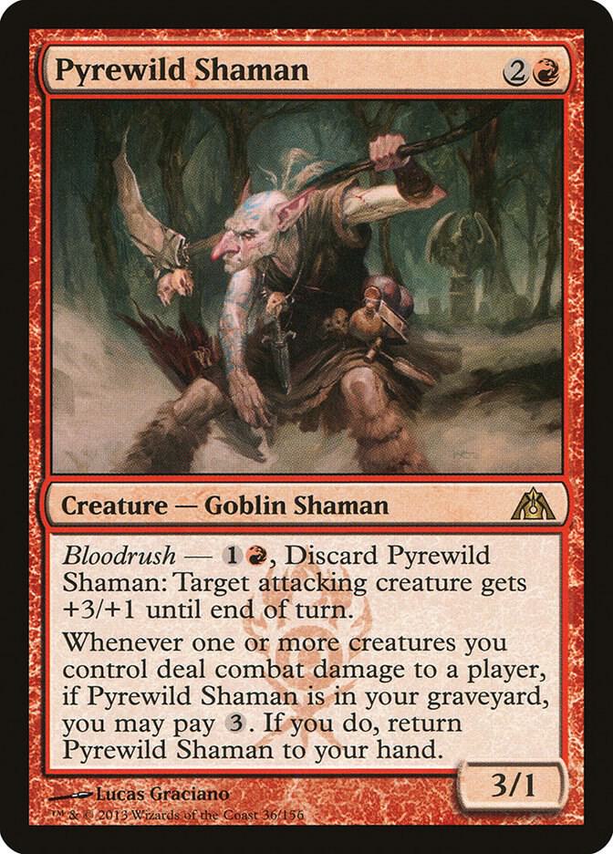 Pyrewild Shaman (36) [Dragon's Maze]