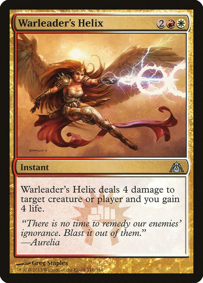 Warleader's Helix (116) [Dragon's Maze]
