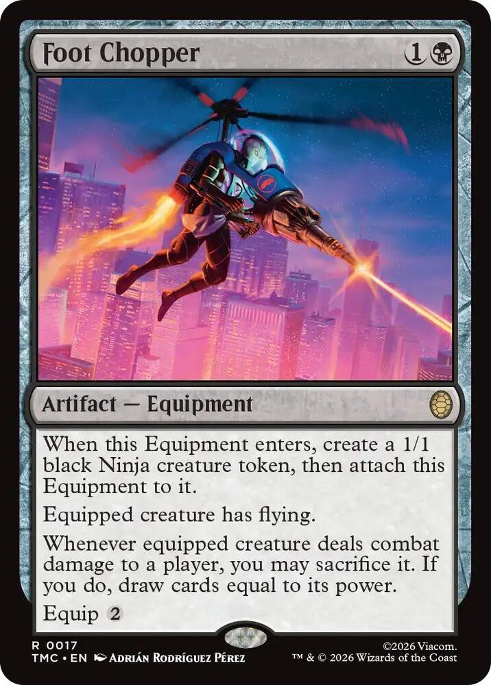 Foot Chopper (17) [Teenage Mutant Ninja Turtles Commander]