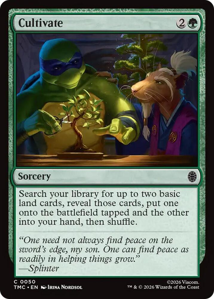 Cultivate (50) [Teenage Mutant Ninja Turtles Commander]