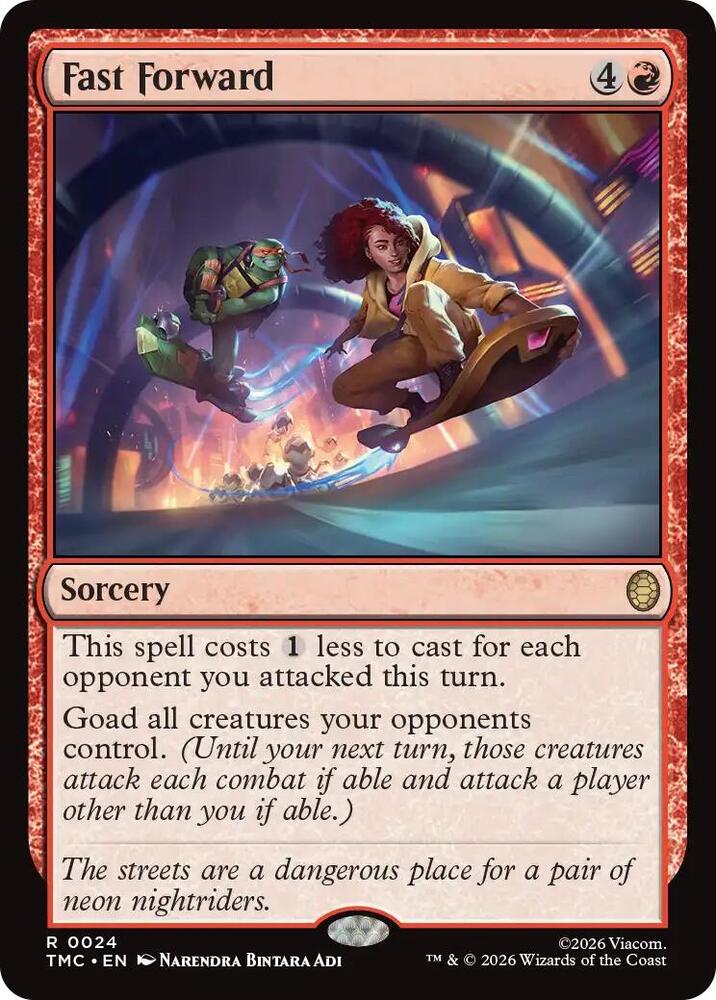 Fast Forward (24) [Teenage Mutant Ninja Turtles Commander]