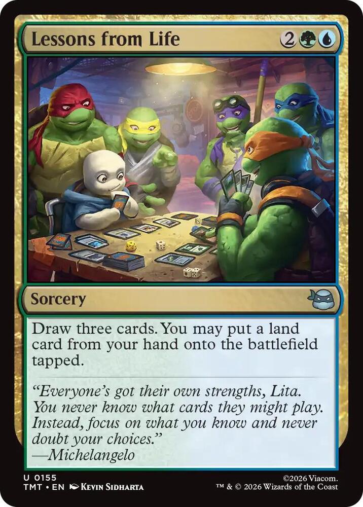 Lessons from Life (155) [Teenage Mutant Ninja Turtles]