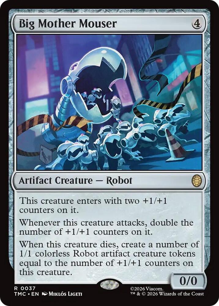 Big Mother Mouser (37) [Teenage Mutant Ninja Turtles Commander]