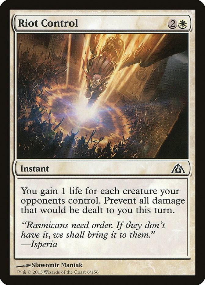 Riot Control (6) [Dragon's Maze]