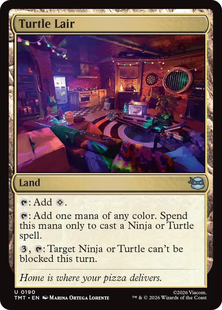 Turtle Lair (190) [Teenage Mutant Ninja Turtles]