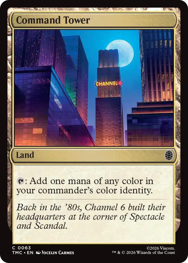 Command Tower (63) [Teenage Mutant Ninja Turtles Commander]