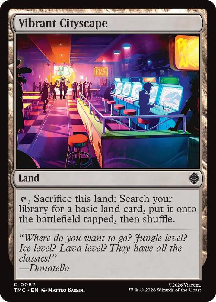 Vibrant Cityscape (82) [Teenage Mutant Ninja Turtles Commander]