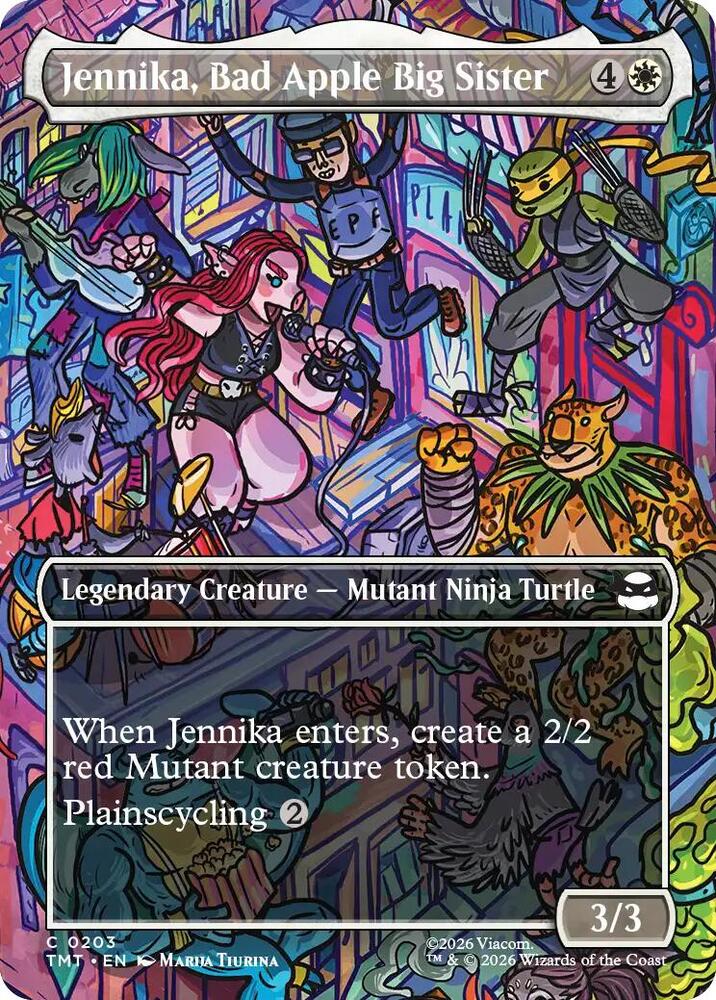 Jennika, Bad Apple Big Sister (Borderless) (203) [Teenage Mutant Ninja Turtles]