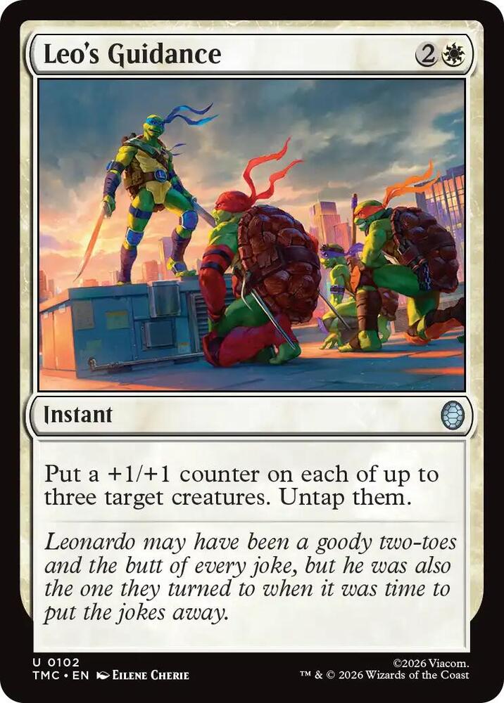 Leo's Guidance (102) [Teenage Mutant Ninja Turtles Commander]