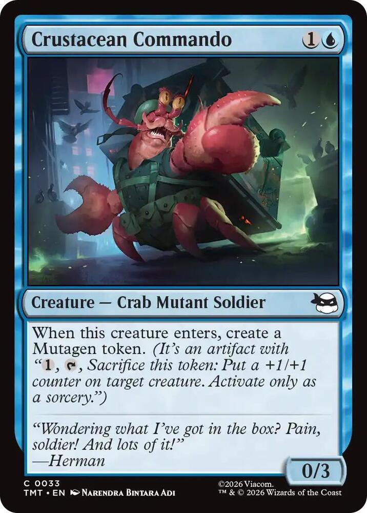 Crustacean Commando (33) [Teenage Mutant Ninja Turtles]