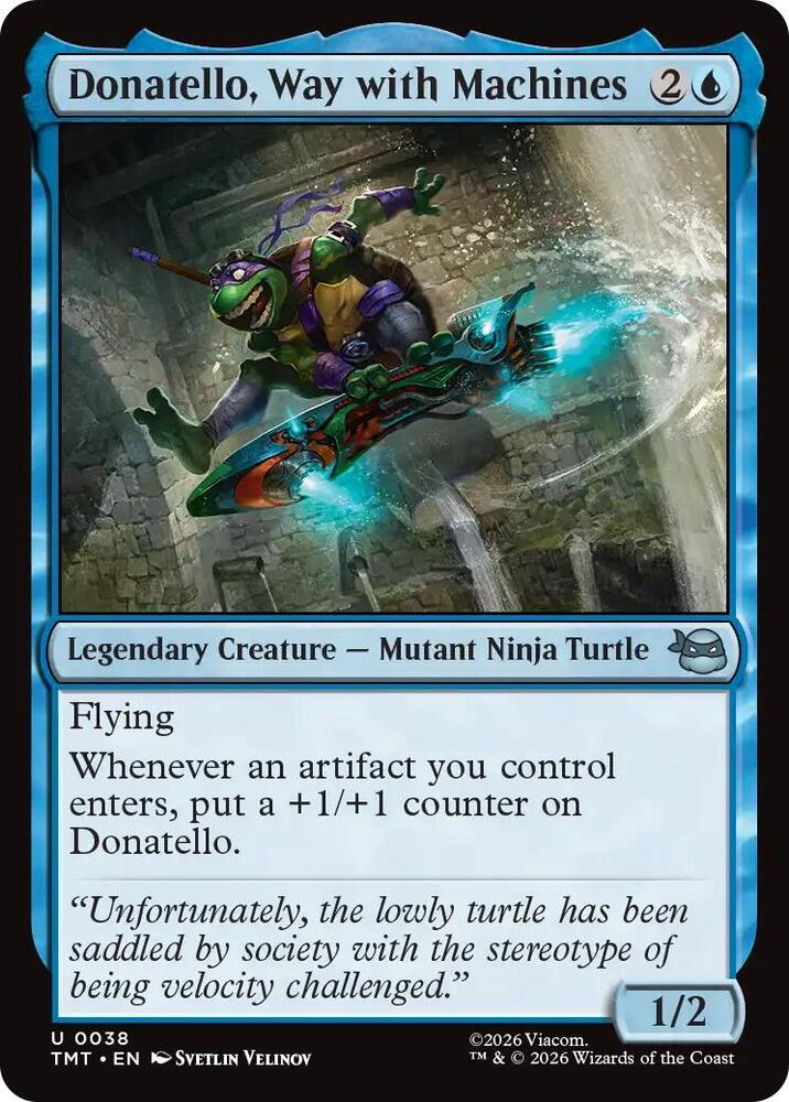 Donatello, Way with Machines (38) [Teenage Mutant Ninja Turtles]