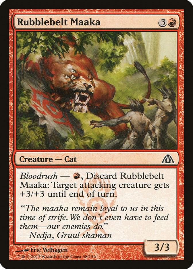 Rubblebelt Maaka (38) [Dragon's Maze]