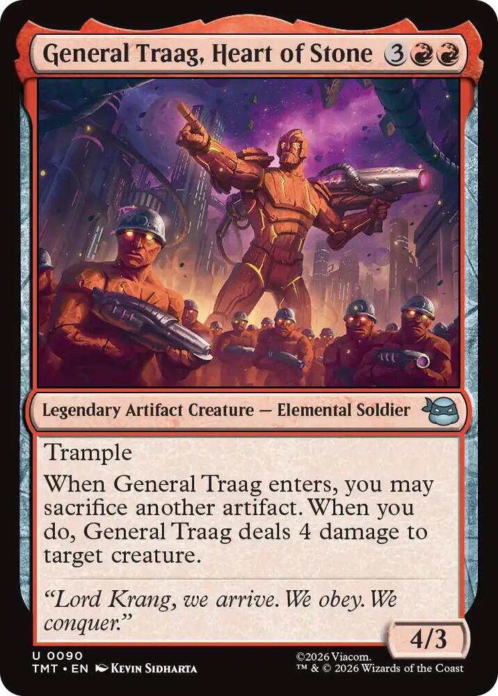 General Traag, Heart of Stone (90) [Teenage Mutant Ninja Turtles]