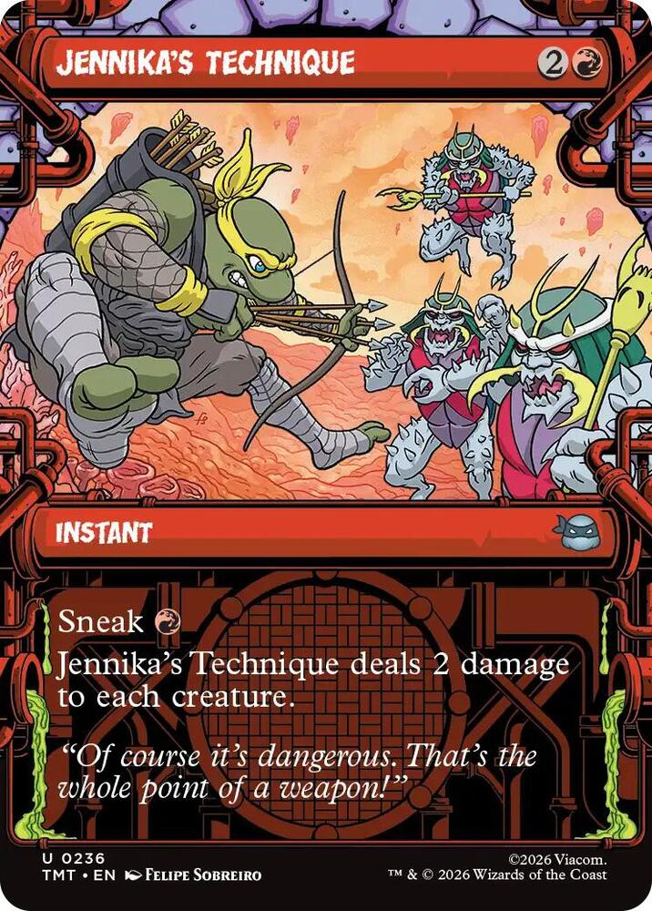 Jennika's Technique (Showcase) (236) [Teenage Mutant Ninja Turtles]