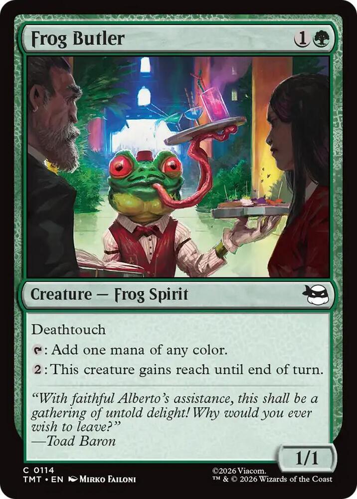 Frog Butler (114) [Teenage Mutant Ninja Turtles]
