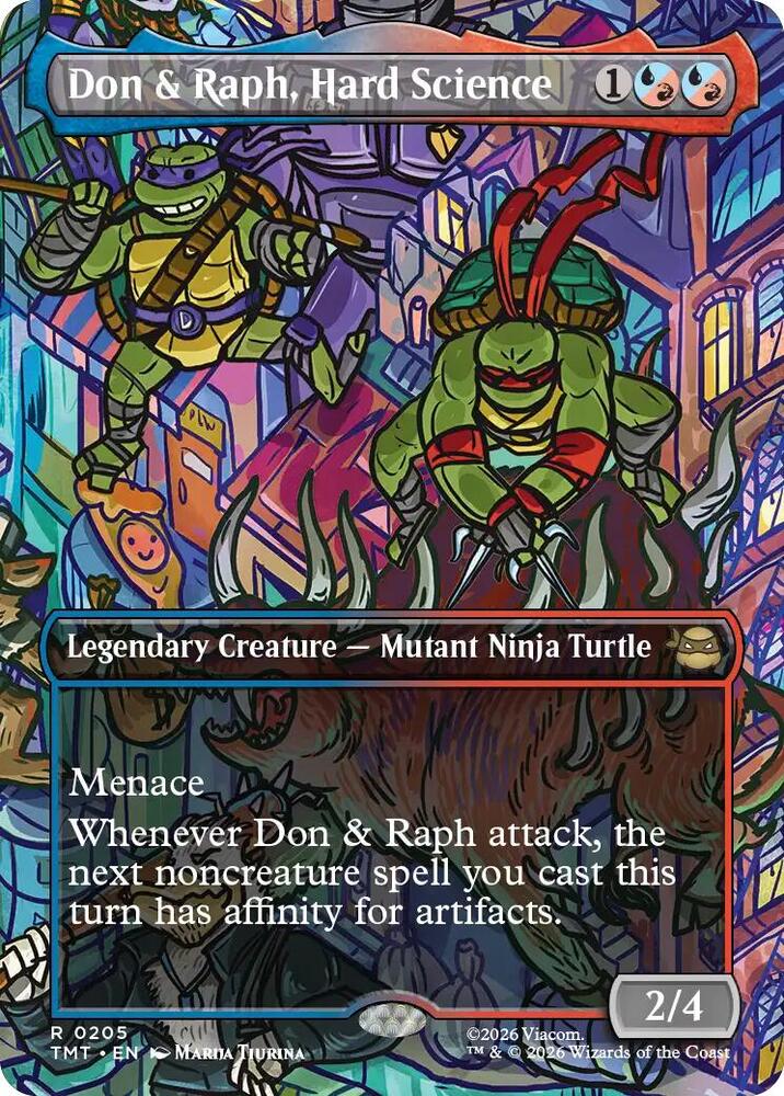 Don & Raph, Hard Science (Borderless) (205) [Teenage Mutant Ninja Turtles]