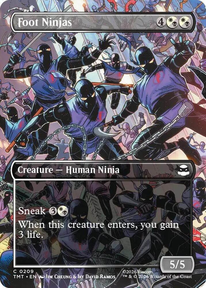 Foot Ninjas (Borderless) (209) [Teenage Mutant Ninja Turtles]