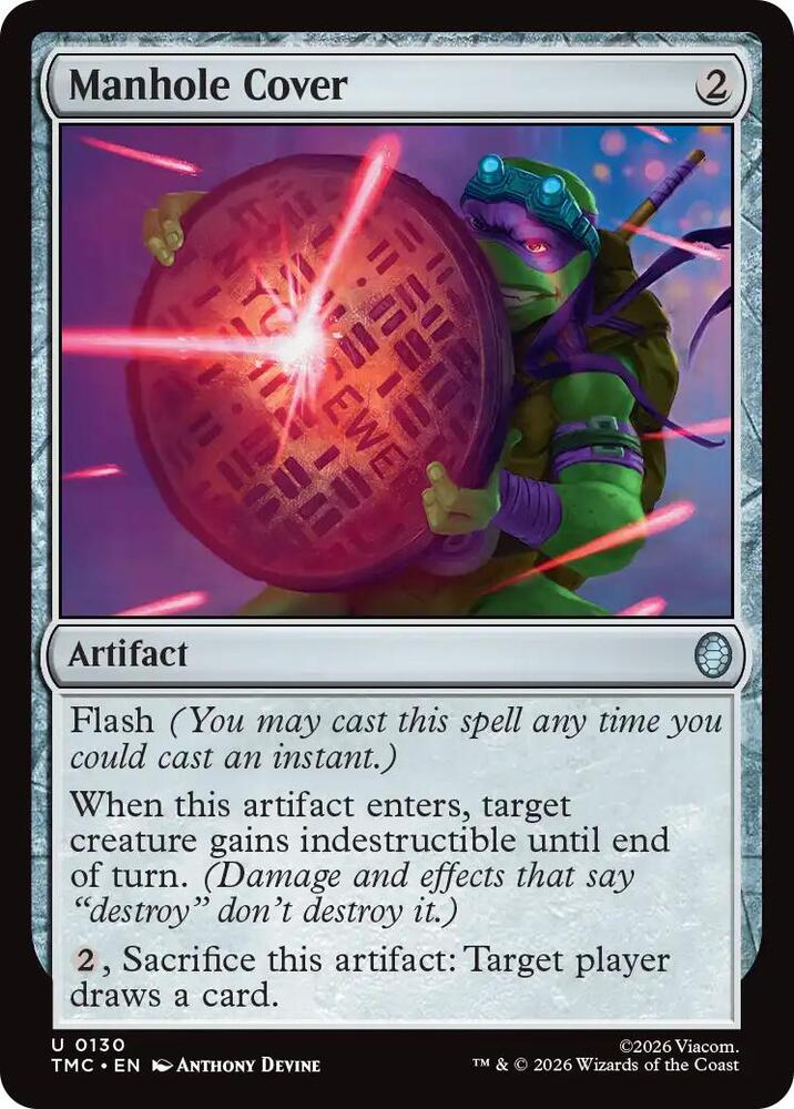Manhole Cover (130) [Teenage Mutant Ninja Turtles Commander]