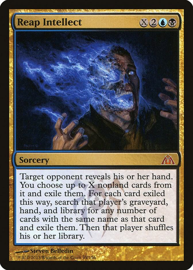 Reap Intellect (95) [Dragon's Maze]