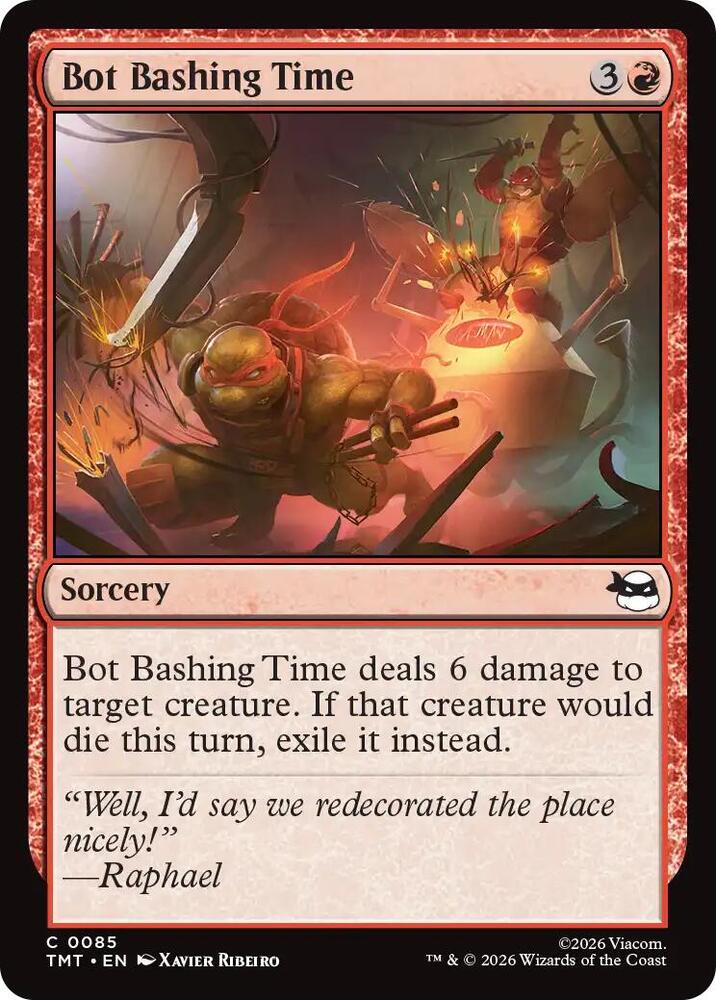 Bot Bashing Time (85) [Teenage Mutant Ninja Turtles]