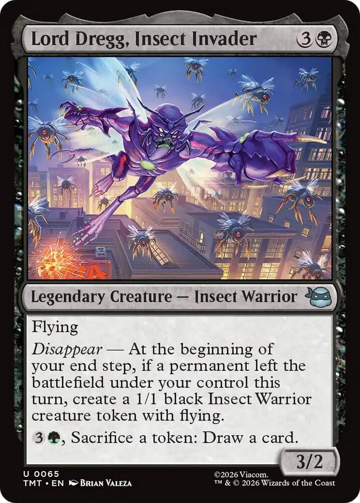 Lord Dregg, Insect Invader (65) [Teenage Mutant Ninja Turtles]