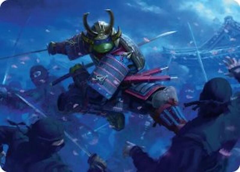 Leonardo, Sewer Samurai Art Card (1/54) [Teenage Mutant Ninja Turtles Art Series]