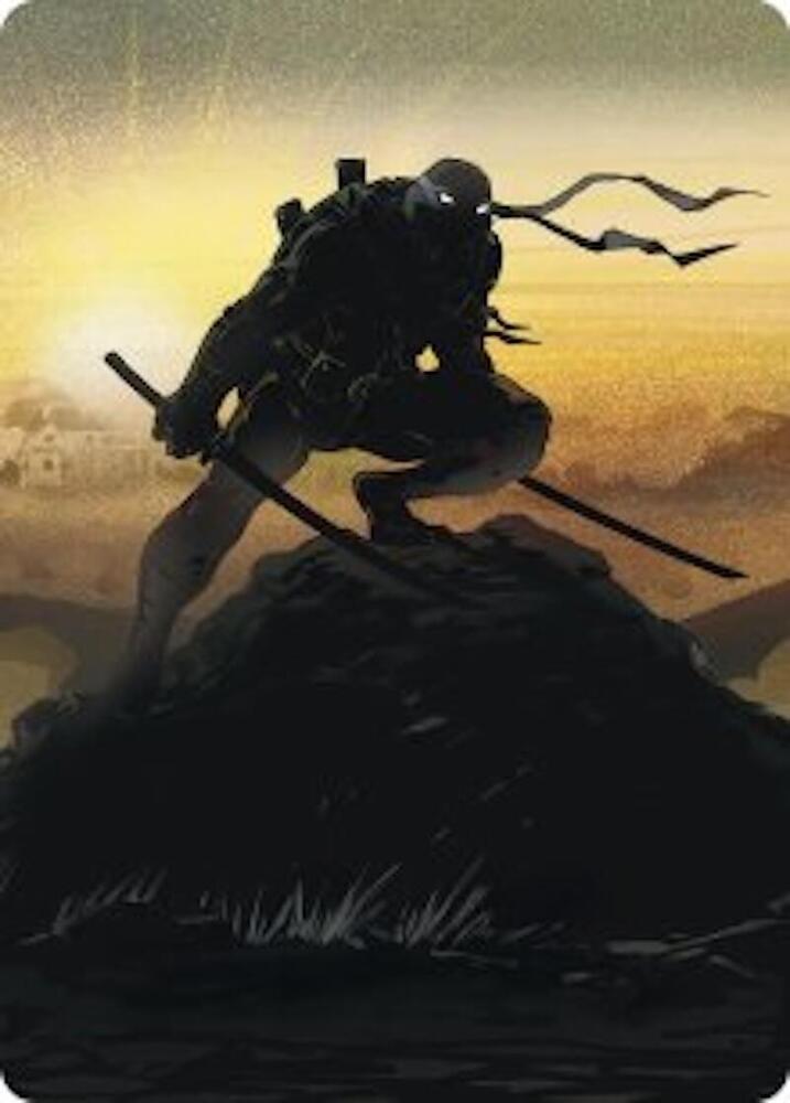 Leonardo, Sewer Samurai Art Card (20/54) [Teenage Mutant Ninja Turtles Art Series]