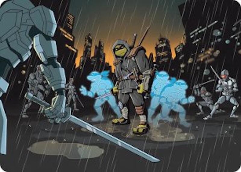 The Last Ronin's Technique Art Card (23) [Teenage Mutant Ninja Turtles Art Series]
