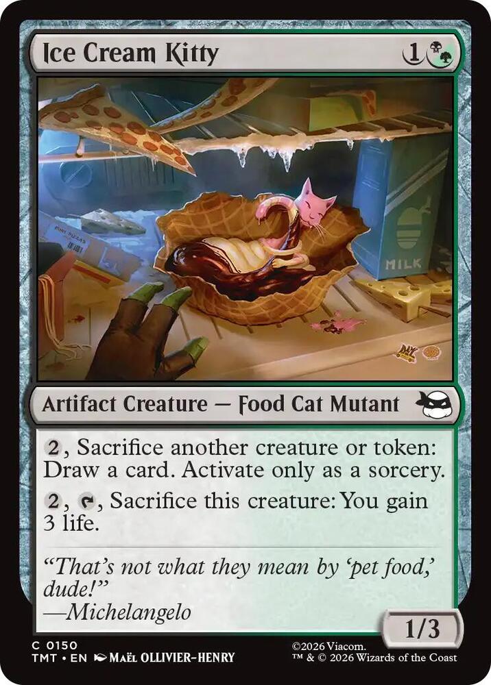 Ice Cream Kitty (150) [Teenage Mutant Ninja Turtles]