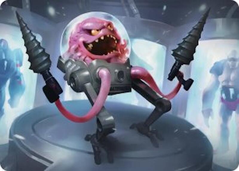 Krang, Master Mind Art Card (4/54) [Teenage Mutant Ninja Turtles Art Series]