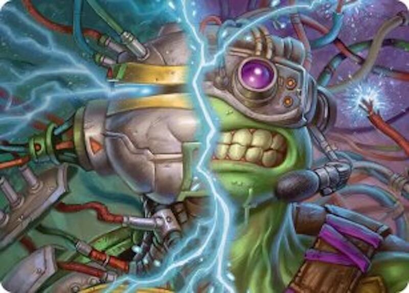 Mind Transfer Protocol Art Card (5) [Teenage Mutant Ninja Turtles Art Series]