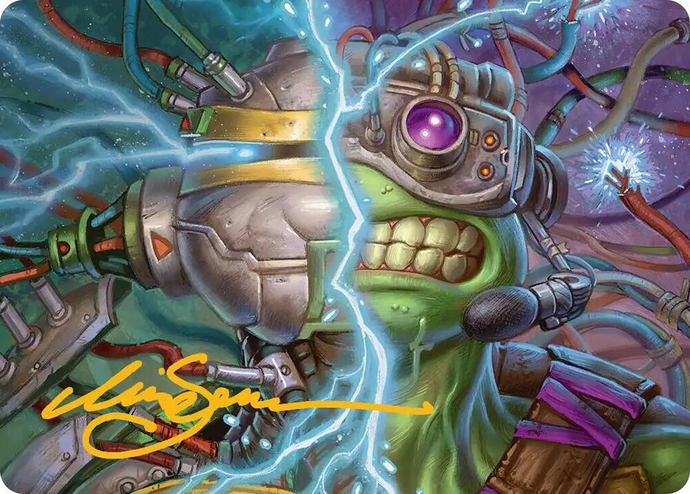 Mind Transfer Protocol Art Card (Gold-Stamped Signature) (5) [Teenage Mutant Ninja Turtles Art Series]