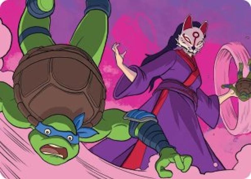Kitsune's Technique Art Card (24) [Teenage Mutant Ninja Turtles Art Series]