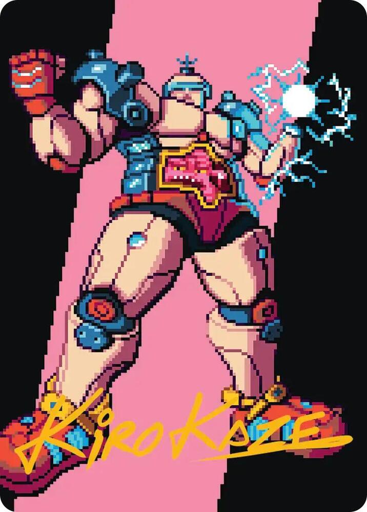 Krang, the All-Powerful Art Card (Gold-Stamped Signature) (34) [Teenage Mutant Ninja Turtles Art Series]